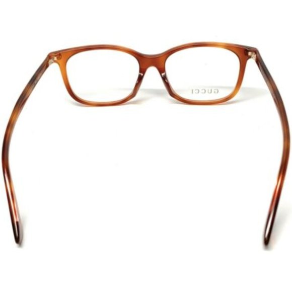 Gucci Women's Light Havana Square Eyeglasses! - Picture 4 of 4